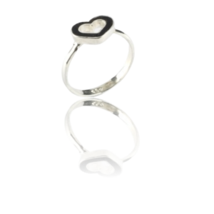 Anillo Corazón Lava
