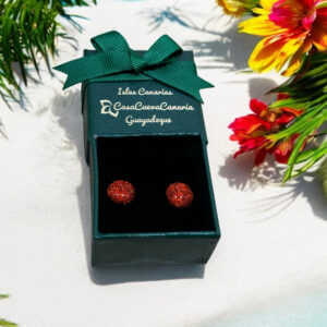 Pendientes Dicroico Rojo