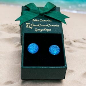 Pendientes Dicroico Celeste