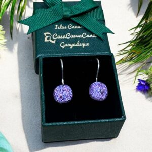Pendientes Dicroico Violeta