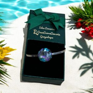 Pulsera Dicroico Rosa