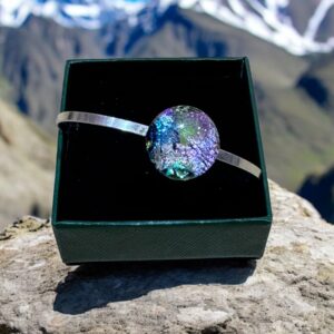 Pulsera Dicroico Violeta
