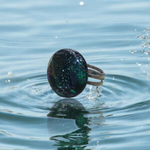 Anillo Dicroico Verde